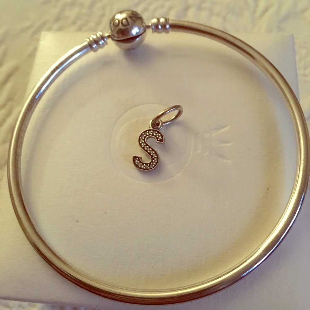 Pandora Bracelet ONLY (S Initial is Sold)
